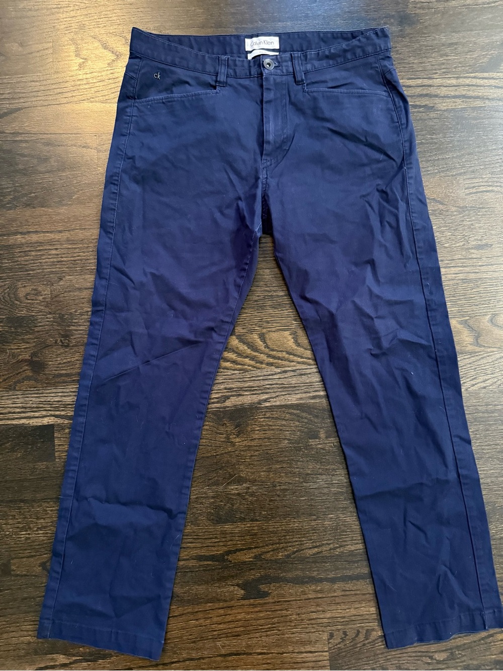 Calvin Klein Men's Navy Chino Pants 32x30